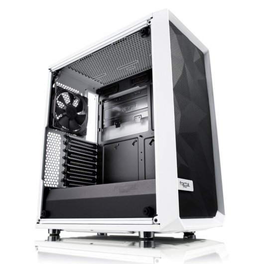 Fractal Design Meshify C TG Cristal Templado USB 3.1 Blanco