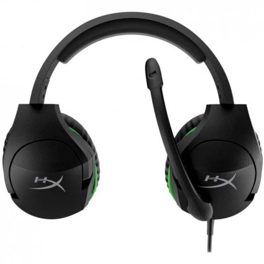 HyperX CloudX Stinger Auricolare Cablato A Padiglione Giocare Nero, Verde