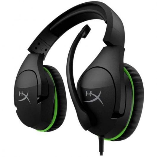 HyperX CloudX Stinger Auricolare Cablato A Padiglione Giocare Nero, Verde