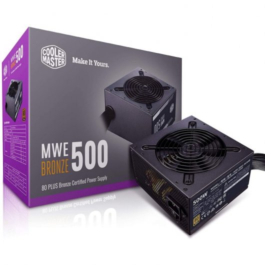 Cooler Master MWE 500 Bronze V2 500W 80 Plus Bronze
