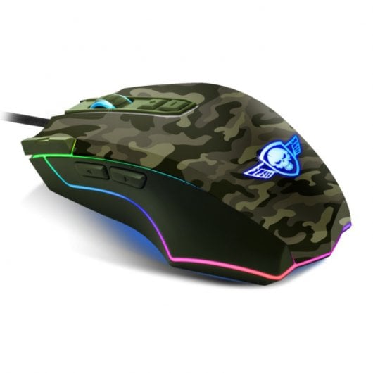 Spirit of Gamer Elite-M50 Army Edition Ratón Gaming 4000 DPI