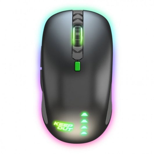 Mouse da gioco Keep Out X9CH 8200 DPI nero