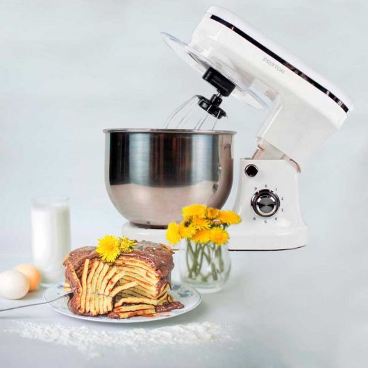 Impastatrice Mixer Cucina Prixton KR200 1200W Bianco