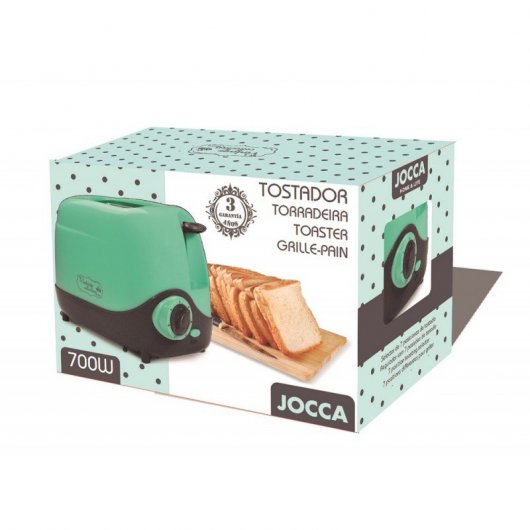 Jocca 5070T Tostador 2 Rebanadas Turquesa