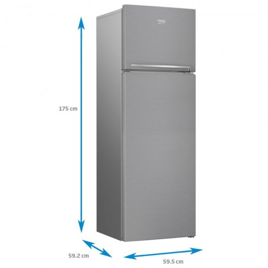 Beko RDSA310M30XBN Frigorífico Dos Puertas F Acero Inoxidable