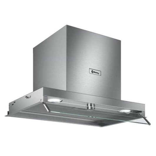 Dunstabzugshaube Balay 3BD866MX Umluft/Abluft 60cm Edelstahl LED-Glasblende
