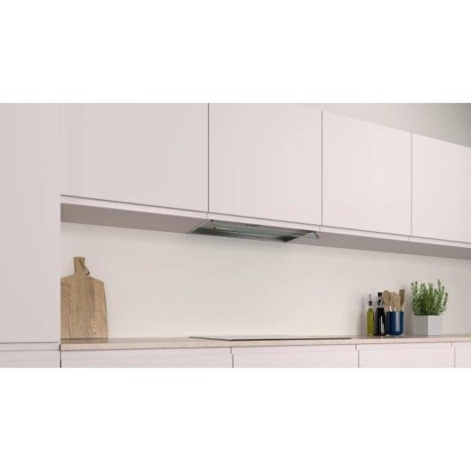 Dunstabzugshaube Balay 3BD866MX Umluft/Abluft 60cm Edelstahl LED-Glasblende