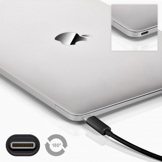 Goobay USB 3.1 Gen 1 0.5 m USB Kabel USB 3.2 Gen 1 (3.1 Gen 1) 0,5 m USB C Schwarz