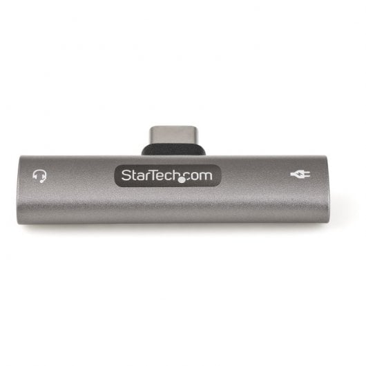 StarTech Adaptador de Audio y Carga USB-C a USB-C/Jack 3.5mm
