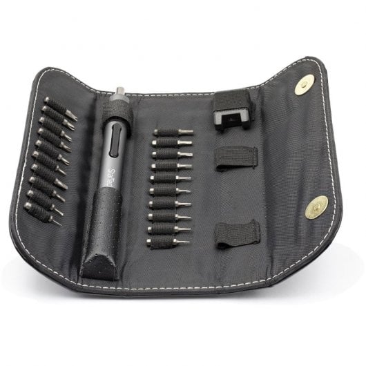 Startech Pack Destornillador Eléctrico + 20 Puntas + Desimantador