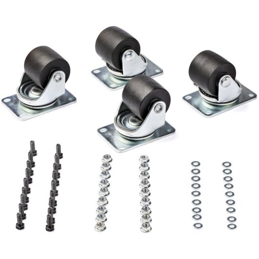 Startech Pack 4 Ruedas M6 2" para Armarios Rack