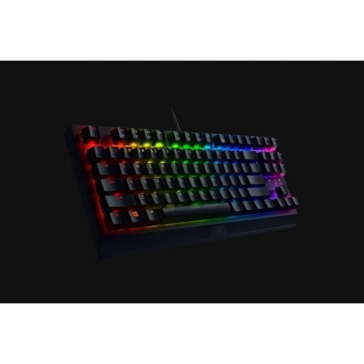 Tastiera da gioco retroilluminata Razer BlackWidow V3 TKL con interruttore giallo