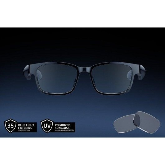Razer Anzu Smart Glasses Gafas Inteligentes Audio Bluetooth Protection Lumière Bleue L