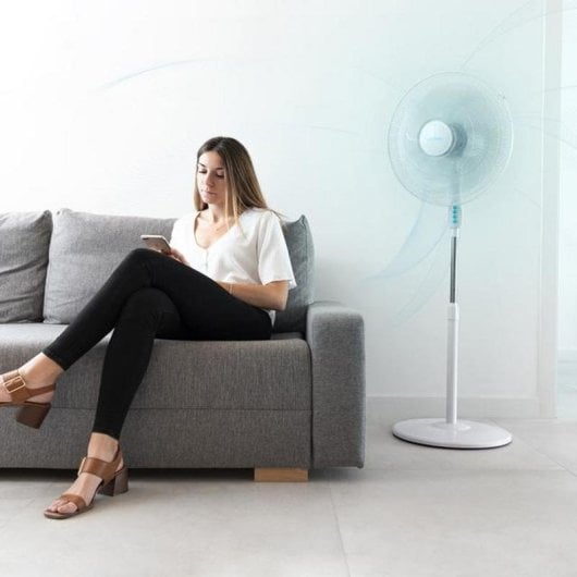 Ventilatore Cecotec EnergySilence 600 MaxFlow 70W 45cm 6 Pale Oscillazione