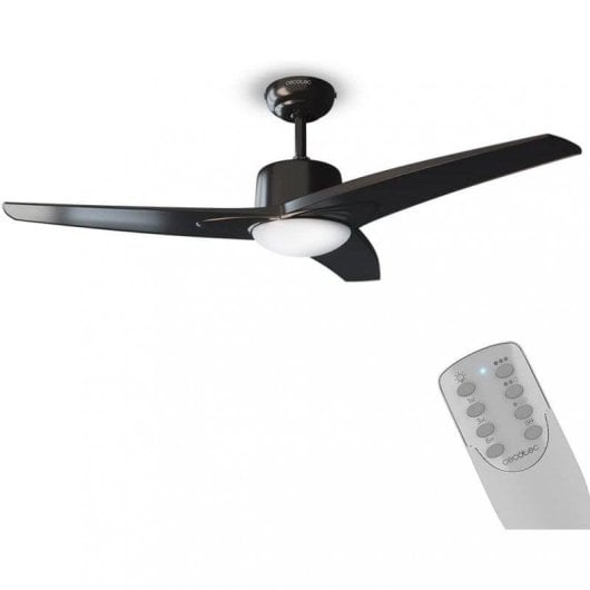 Ventilatore da soffitto Cecotec EnergySilence Aero 470 con luce LED, 3 velocità, controllo remoto