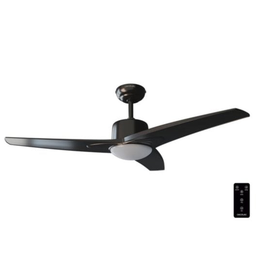 Ventilatore da soffitto Cecotec EnergySilence Aero 470 con luce LED, 3 velocità, controllo remoto
