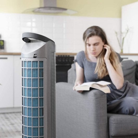 Cecotec EnergySilence 2000 Cool Tower Smart Climatizador Evaporativo con Mando 60W
