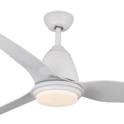 Sulion Marcony Ventilador de Techo con Luz y Mando 80W Blanco