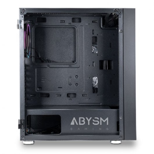 Abysm Danube Kamp ARGB Vidro Temperado USB 3.0 Preta