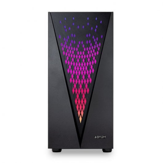 Abysm Gaming Danube Kolpa ARGB ATX Custodia per PC in vetro temperato USB 3.0 Nero