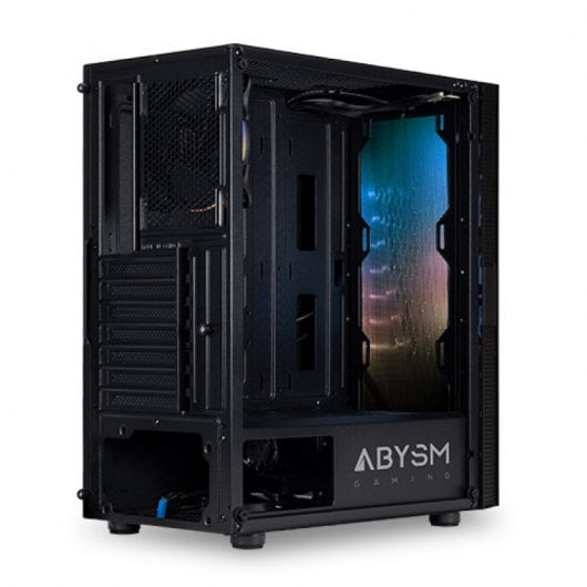 Abysm Gaming Danube Kolpa ARGB ATX Custodia per PC in vetro temperato USB 3.0 Nero