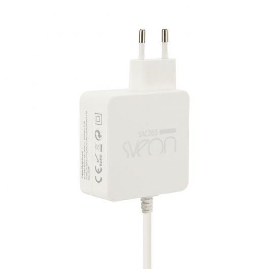 Sveon SAC265 Cargador Universal USB-C 65W Blanco