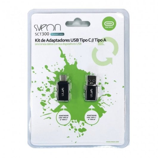 Sveon SCT300 Kit Adaptadores USB-C/USB-A