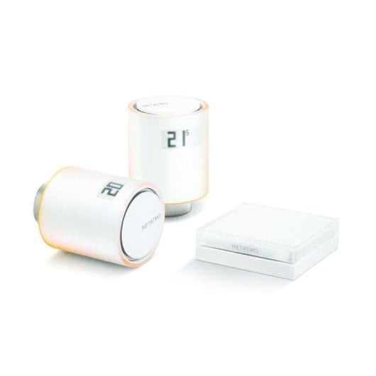 Thermostat Intelligent Netatmo NBU-NTH-NAV Sans fil pour Chauffage