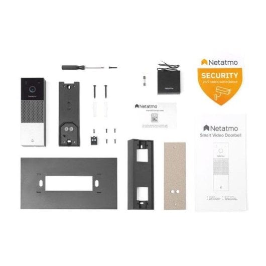 Poussoir Netatmo Vidéo Intelligent Caméra Full HD Vision Nocturne IP44