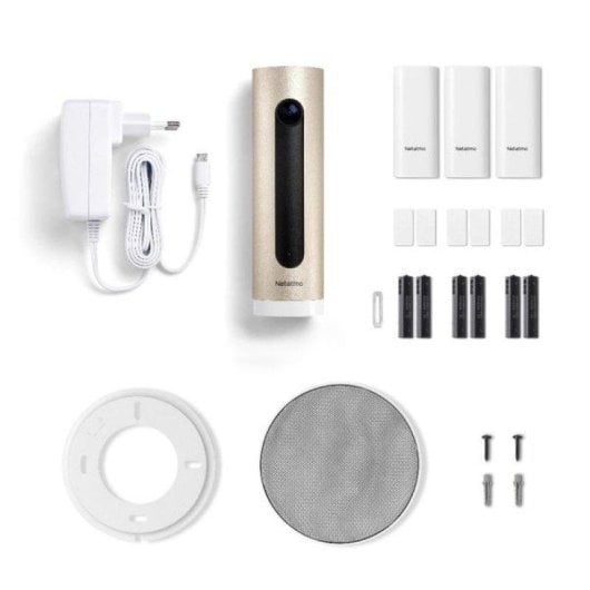Allarme Netatmo NBU-ICSS-EU Wi-Fi Bluetooth Sensori Movimento Interno Sirena Video