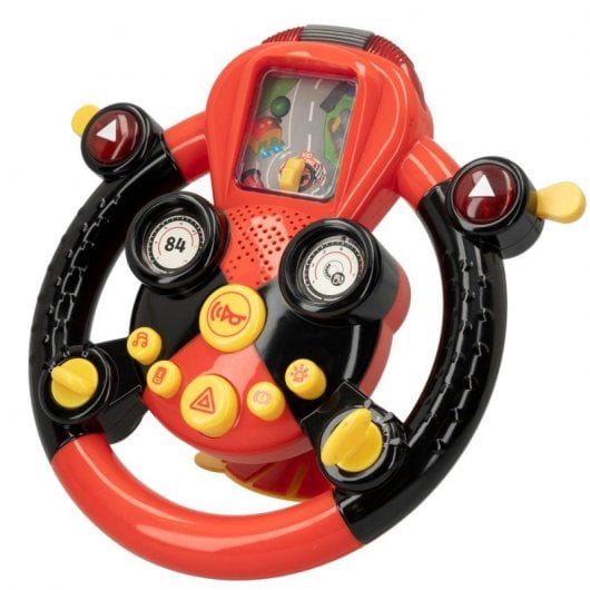 Motor Town Volante de Actividades Infantiles Rojo/Negro