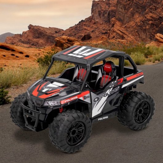 New Bright Polaris Coche Eléctrico 4x4 Rojo/Negro