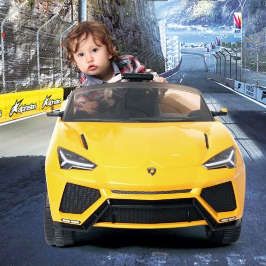 Rastar Lamborghini Aventador Coche Eléctrico 6V Amarillo