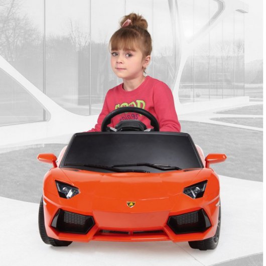 Rastar Lamborghini Aventador Coche Eléctrico 6V Naranja