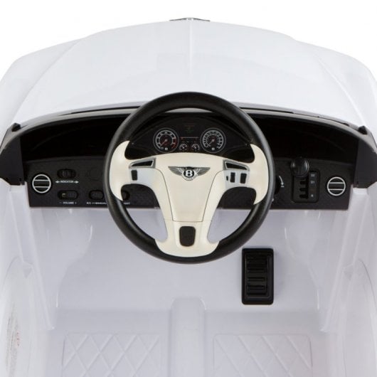 Rastar Bentley Continental GT Coche Eléctrico 6V Blanco