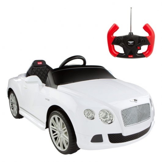 Rastar Bentley Continental GT Coche Eléctrico 6V Blanco