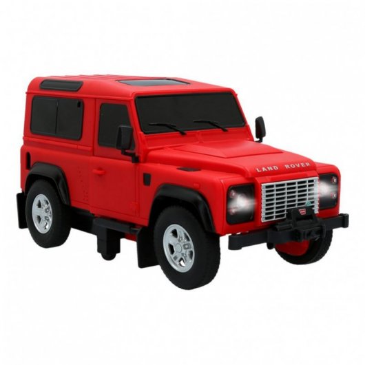 Rastar Land Rover Defender Coche Eléctrico Transformable Rojo