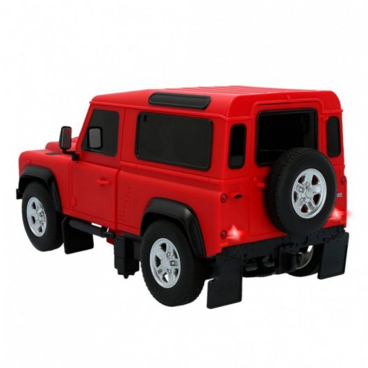 Rastar Land Rover Defender Coche Eléctrico Transformable Rojo