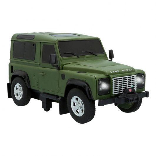 Rastar Land Rover Defender Coche Eléctrico Transformable Verde