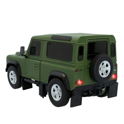 Rastar Land Rover Defender Coche Eléctrico Transformable Verde