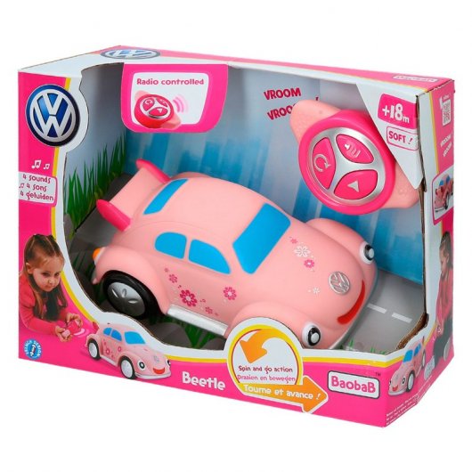 Motor Town Bettle Coche Eléctrico Volkswagen Rosa