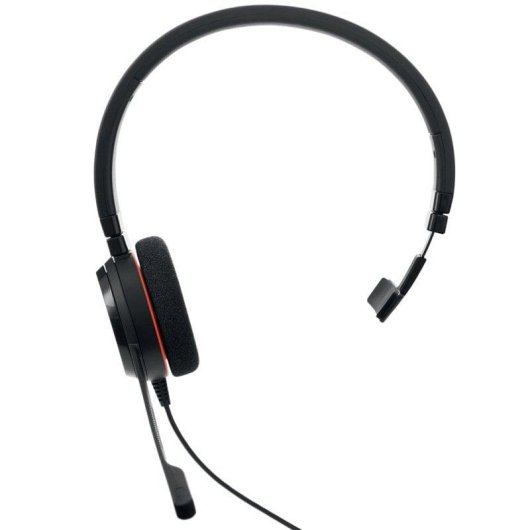 Auricolari Jabra Evolve 20 Mono USB cablati con cancellazione passiva del rumore Nero