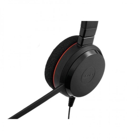 Auricolari Jabra Evolve 20 Mono USB cablati con cancellazione passiva del rumore Nero