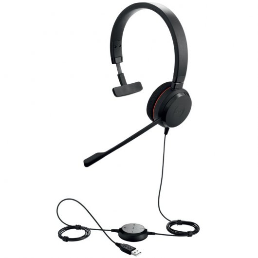 Jabra Evolve 20 Auricular Monoaural USB