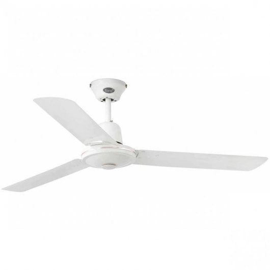 Faro Eco Indus Ventilateur de Plafond 48W Blanc