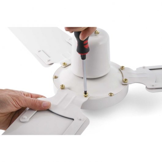 Faro Mini Indus Ventilador de Techo 43W Blanco