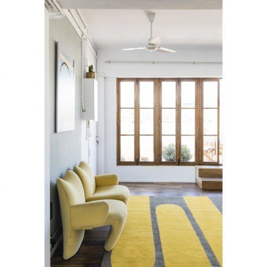 Faro Mini Indus Ventilador de Techo 43W Blanco