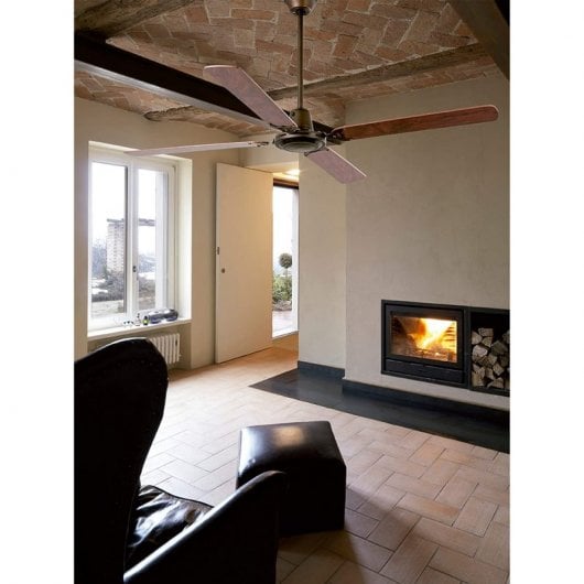 Faro Malvinas Ventilateur de Plafond 80W Marron