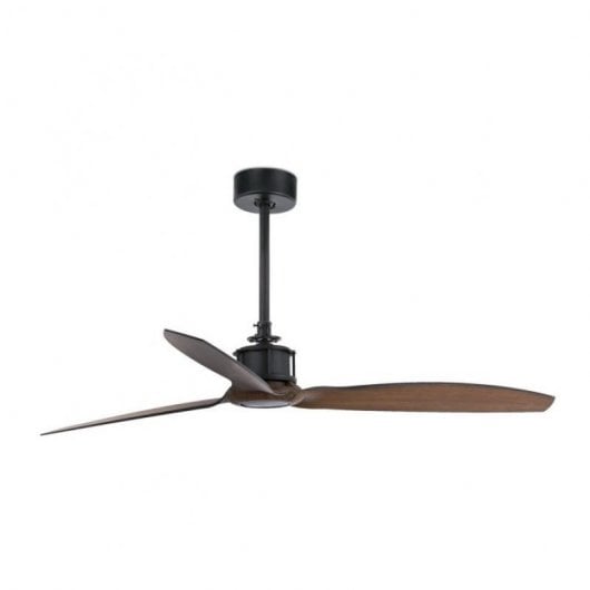 Faro Just Fan Deckenventilator mit Fernbedienung 32W Schwarz/Holz