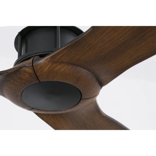 Faro Just Fan Deckenventilator mit Fernbedienung 32W Schwarz/Holz